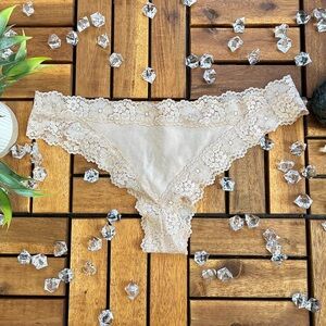 NWT Pink Victoria’s Secret Extra Low Rise Thong